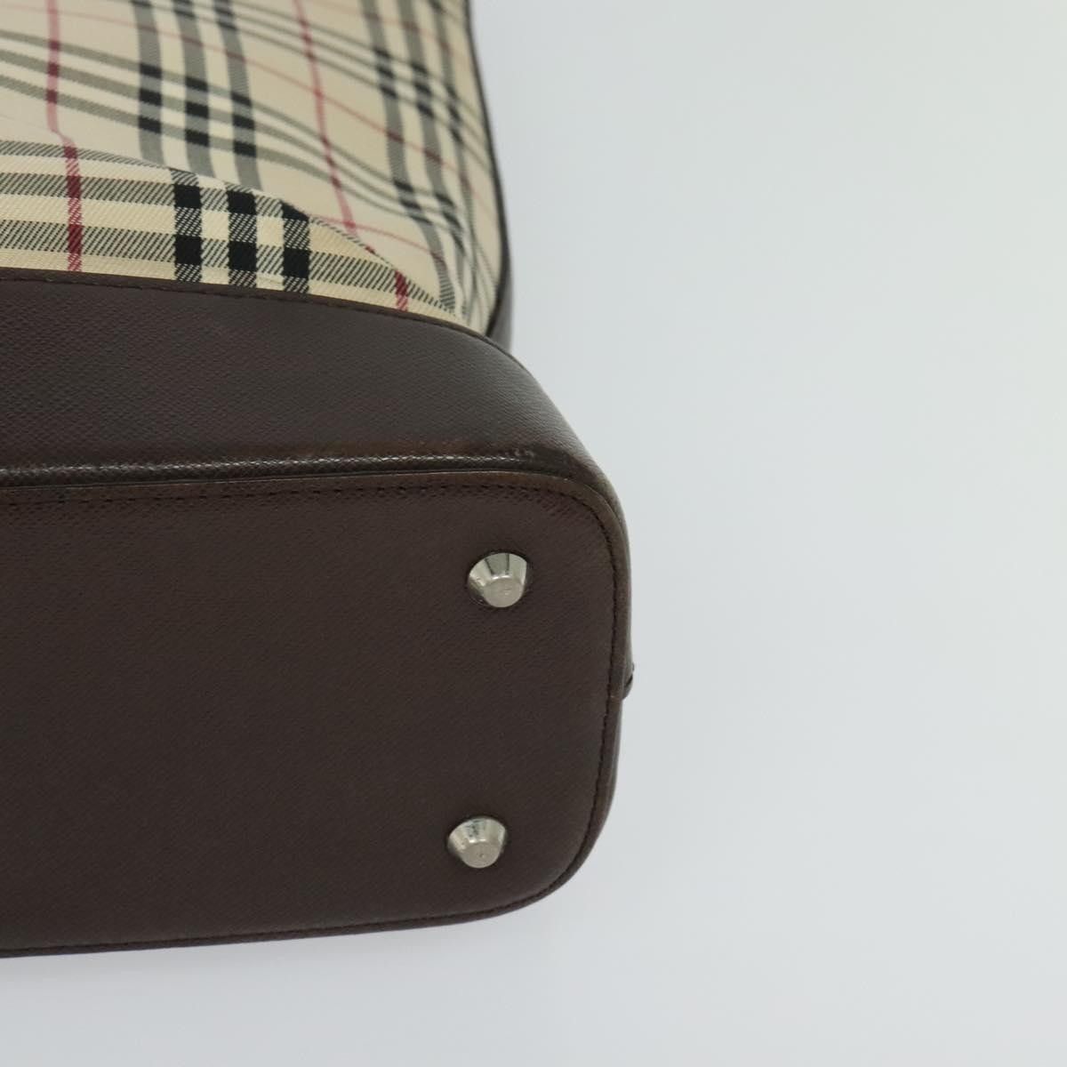 Burberry Burberry Nova Check Tote Canvas and Leather Size ONE SIZE - 9 Thumbnail