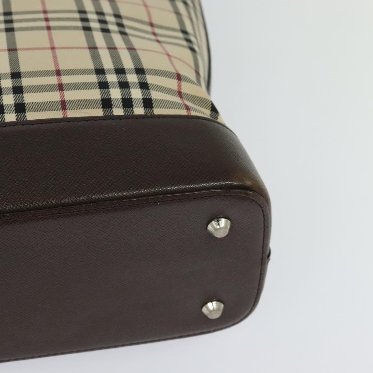 Burberry Burberry Nova Check Tote Canvas and Leather Size ONE SIZE - 11 Thumbnail