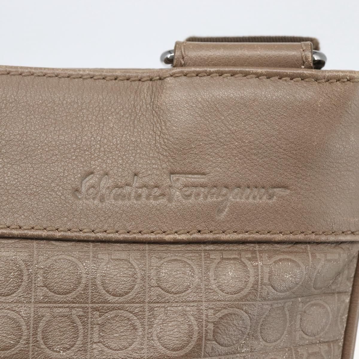 Salvatore Ferragamo Salvatore Ferragamo Gancini Leather Size ONE SIZE - 18 Thumbnail