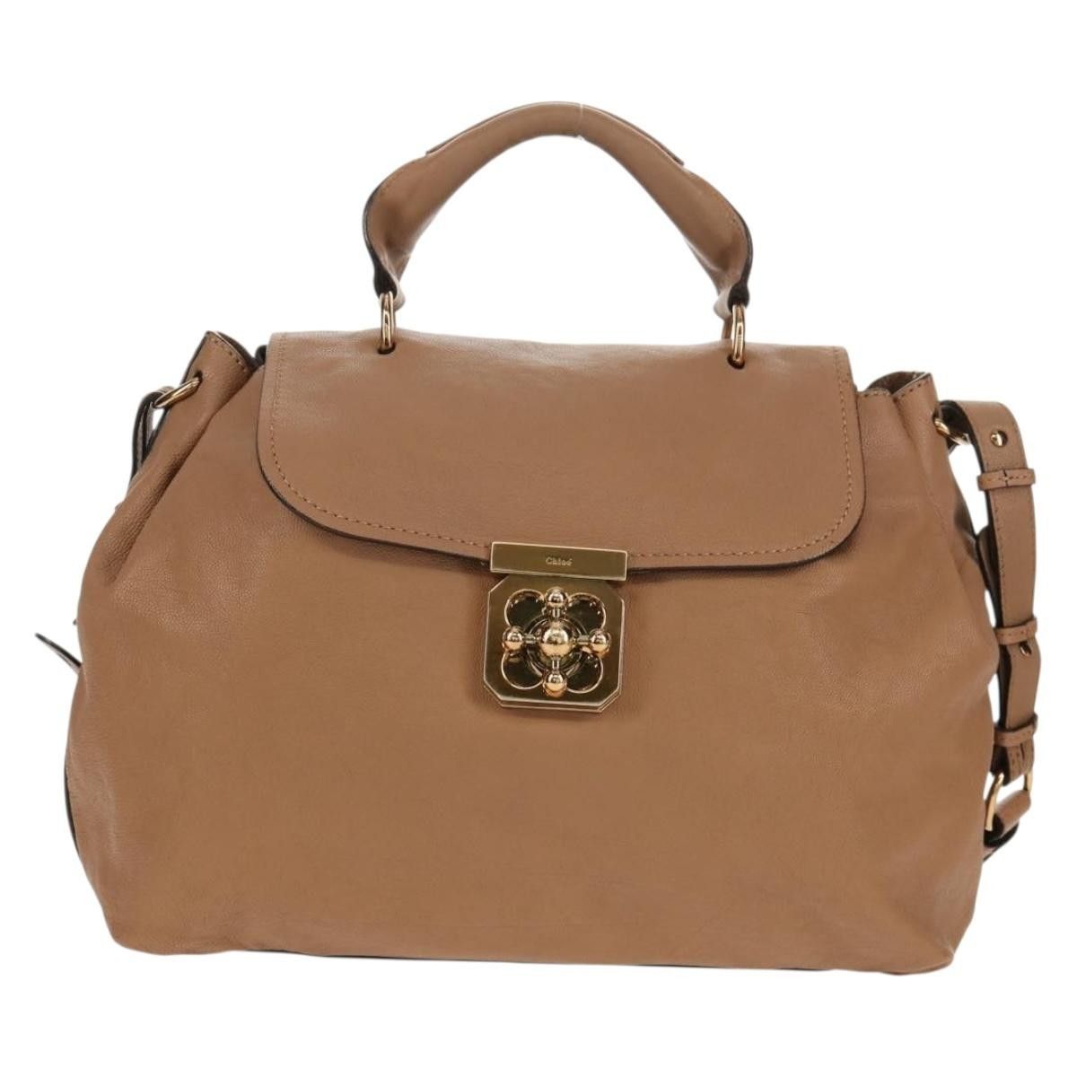 Chloe Chloe Elsie Convertible Satchel Leather Size ONE SIZE - 18 Thumbnail
