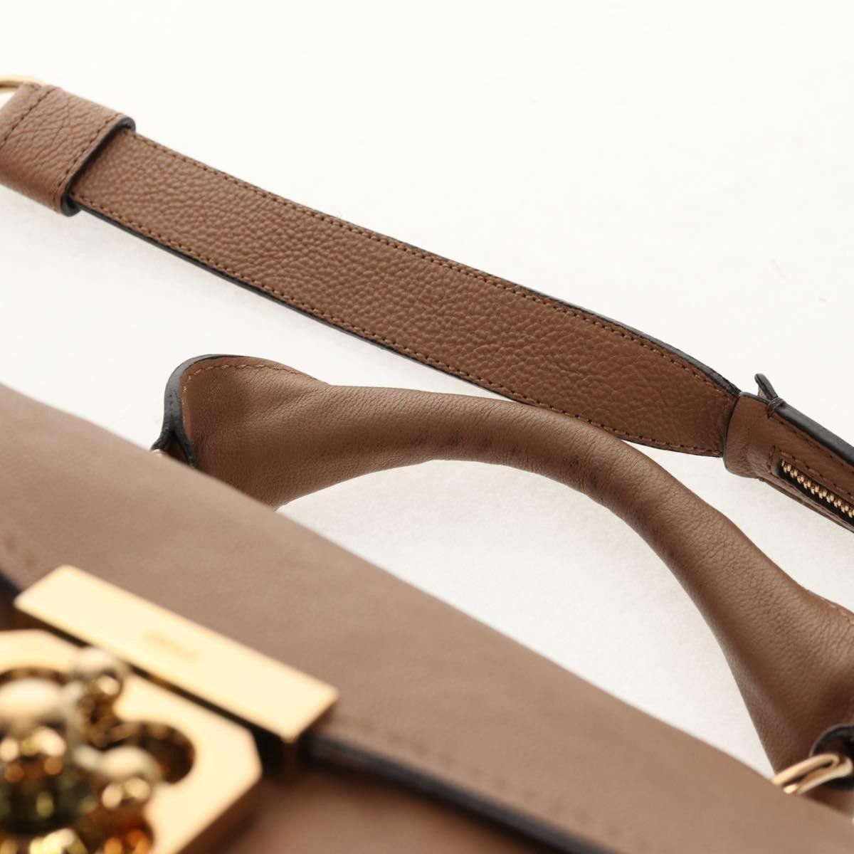 Chloe Chloe Elsie Convertible Satchel Leather Size ONE SIZE - 19 Thumbnail