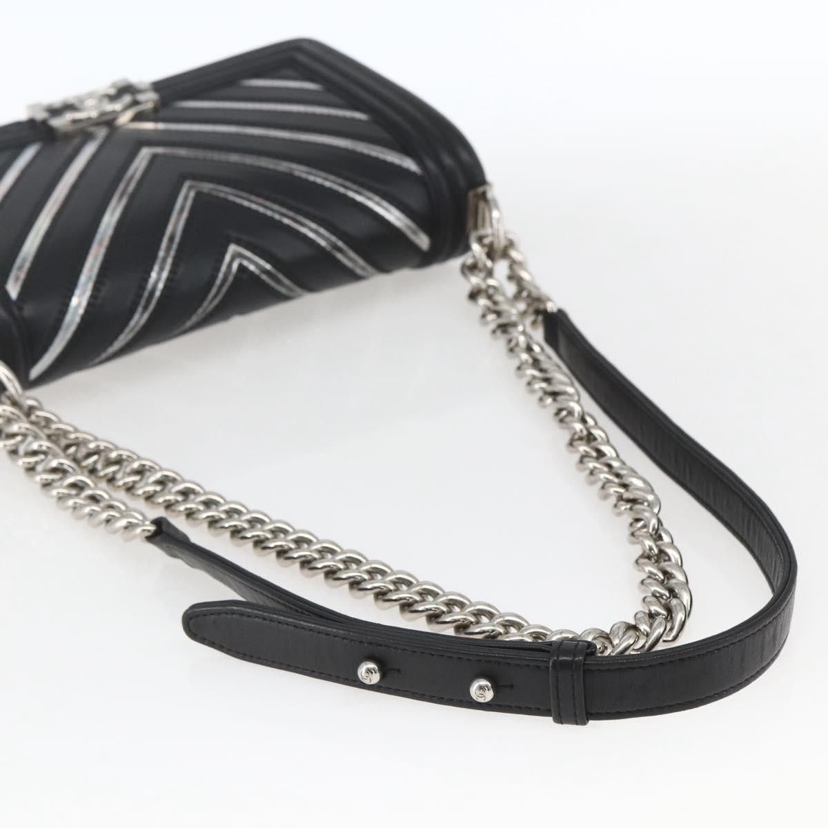 Chanel Chanel Boy Flap Chevron Lambskin with Holographic PVC Size ONE SIZE - 8 Thumbnail