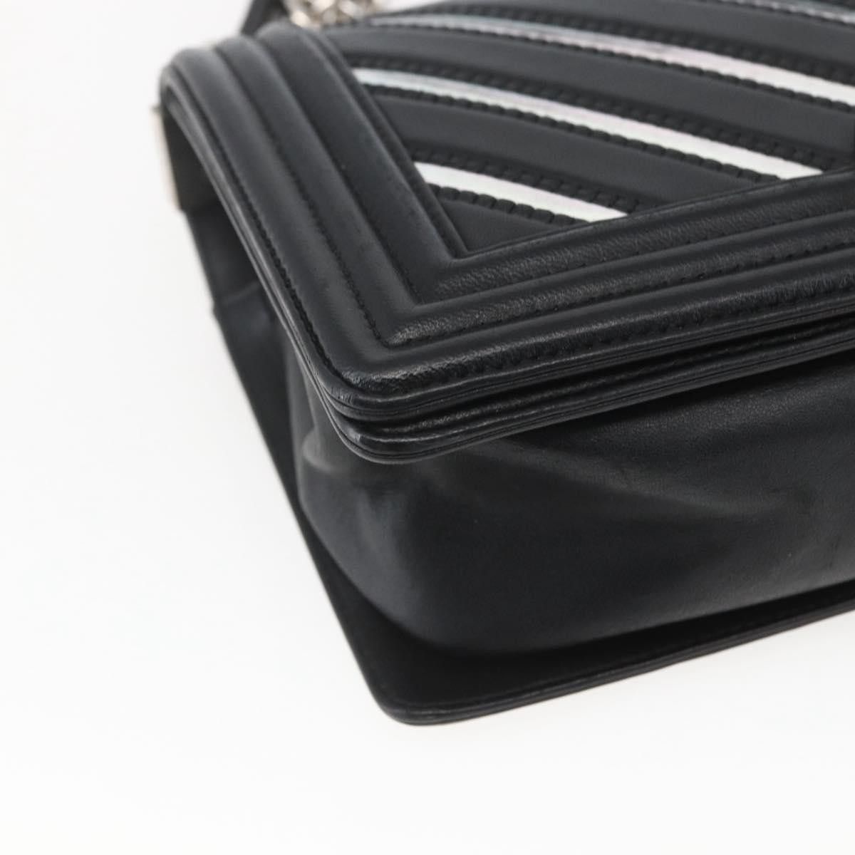 Chanel Chanel Boy Flap Chevron Lambskin with Holographic PVC Size ONE SIZE - 10 Thumbnail