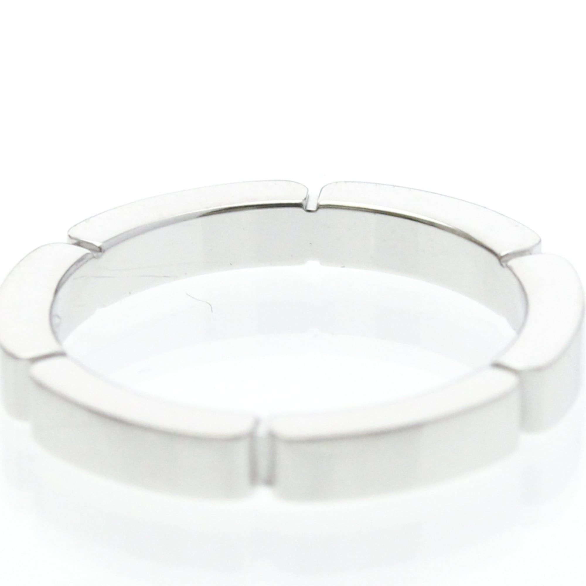 Cartier Cartier Maillon Panthere Band 18K White Gold with 4 Diamonds Size ONE SIZE - 5 Thumbnail