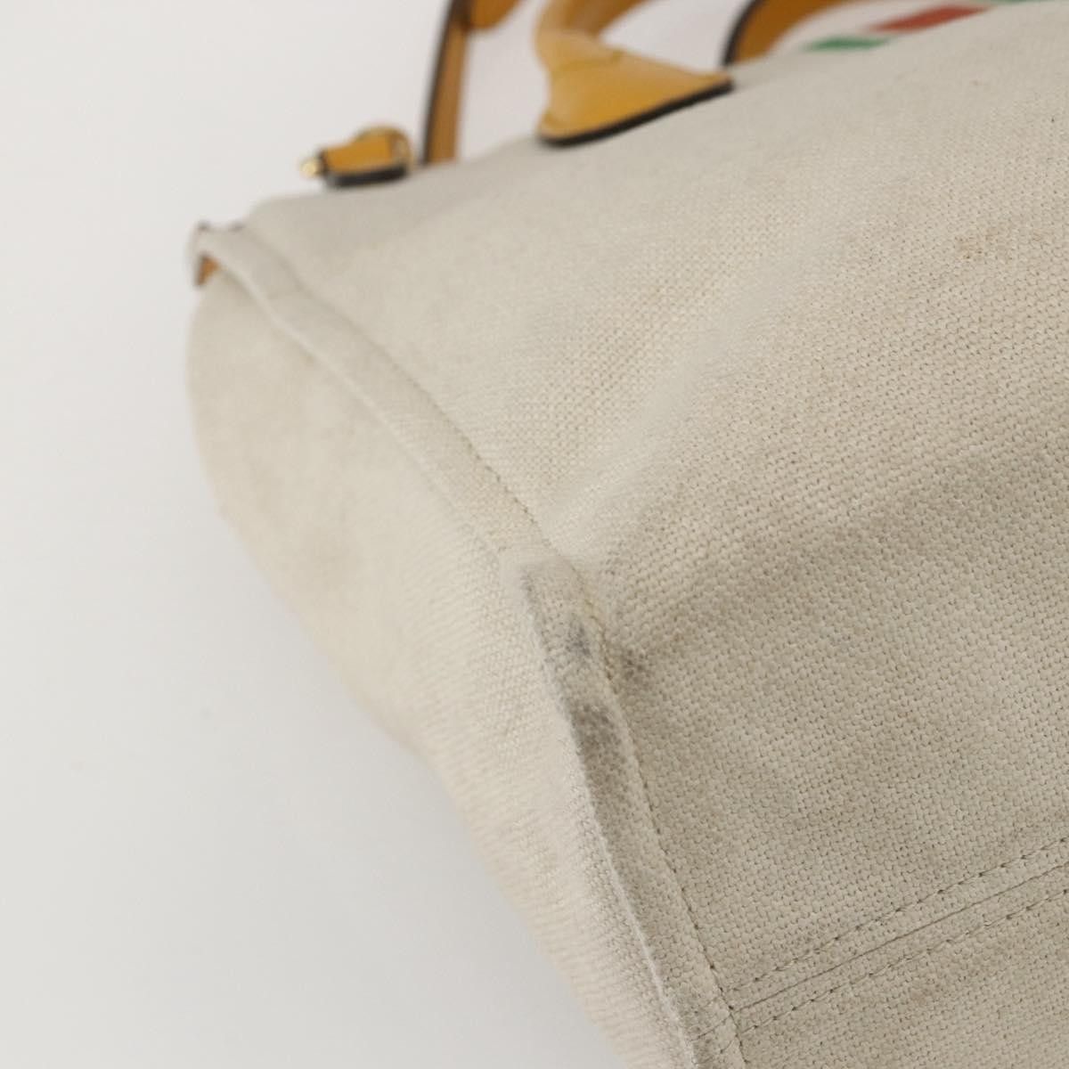 Gucci Gucci Foldable Web Tote Canvas with Leather Size ONE SIZE - 10 Thumbnail
