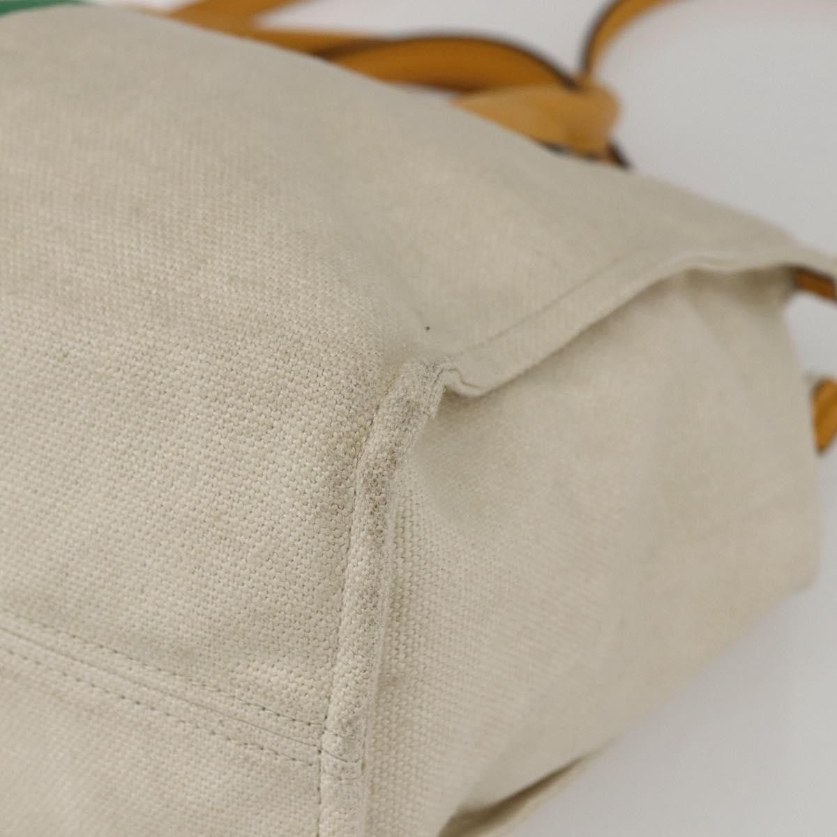 Gucci Gucci Foldable Web Tote Canvas with Leather Size ONE SIZE - 9 Thumbnail