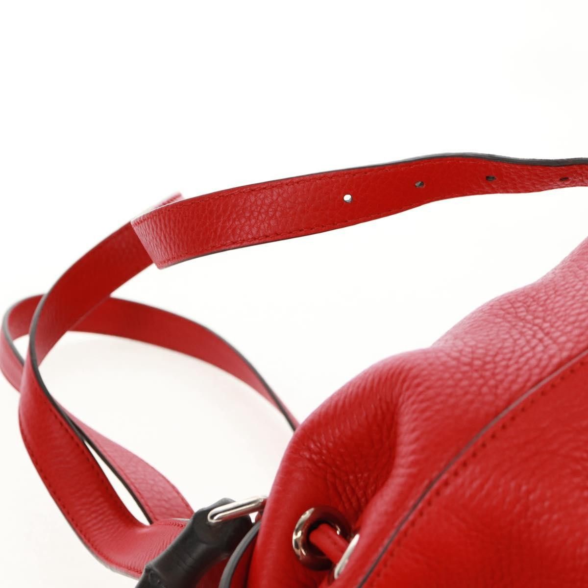 Gucci Gucci Bamboo Tassel Backpack Leather Size ONE SIZE - 18 Thumbnail