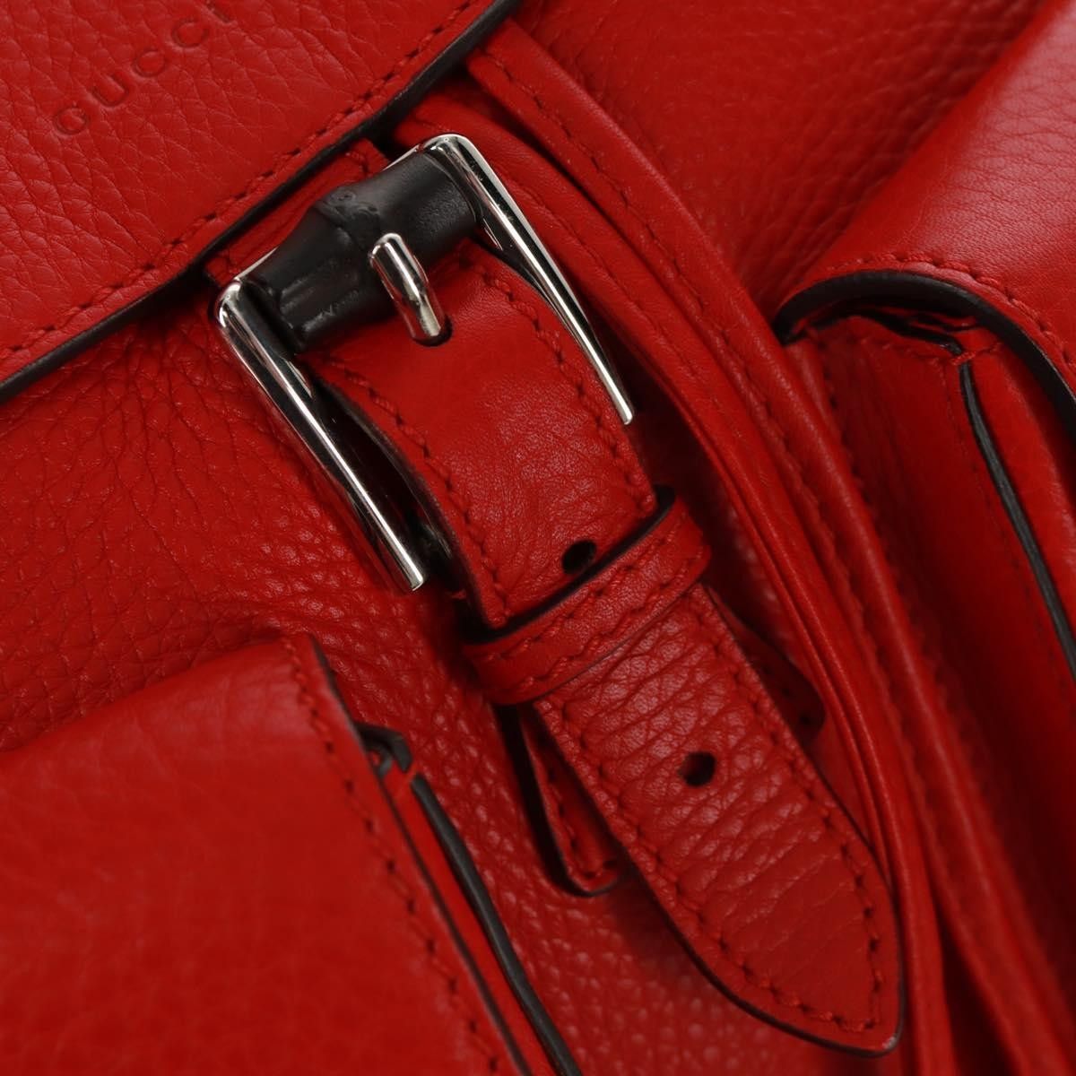 Gucci Gucci Bamboo Tassel Backpack Leather Size ONE SIZE - 12 Thumbnail