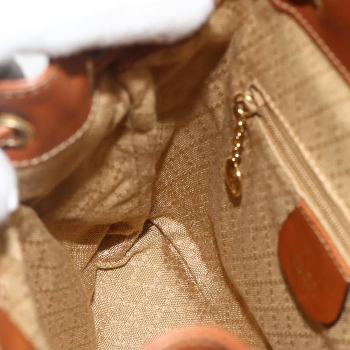 Gucci Gucci Vintage Bamboo Backpack Leather Size ONE SIZE - 21 Thumbnail