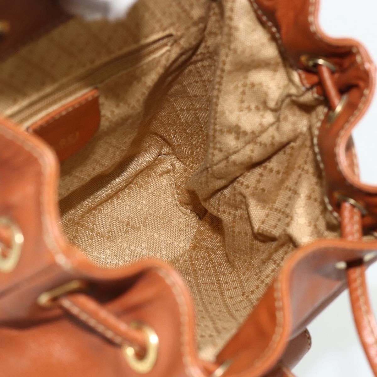 Gucci Gucci Vintage Bamboo Backpack Leather Size ONE SIZE - 20 Thumbnail
