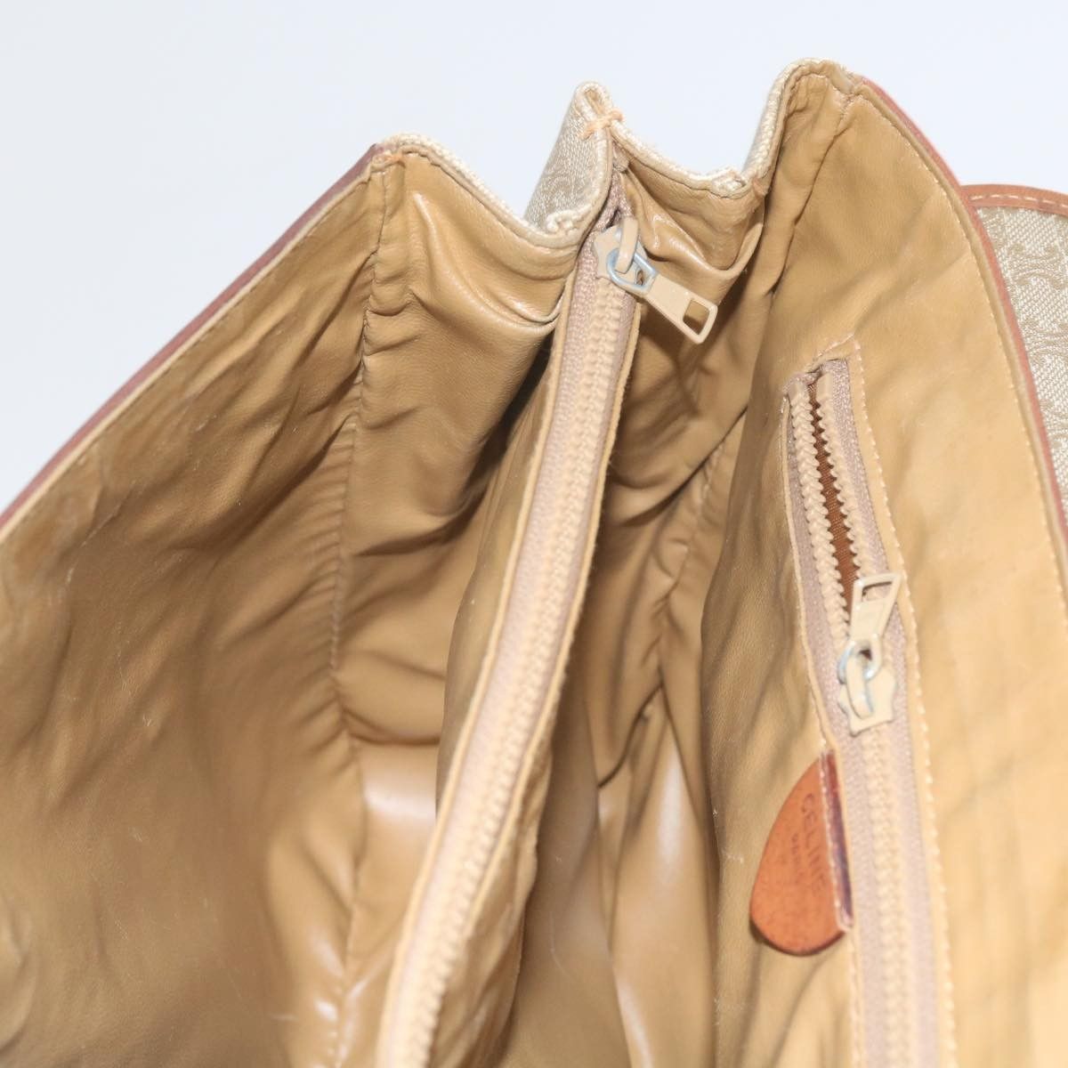 Celine Celine Vintage Macadam Canvas and Leather Size ONE SIZE - 21 Thumbnail