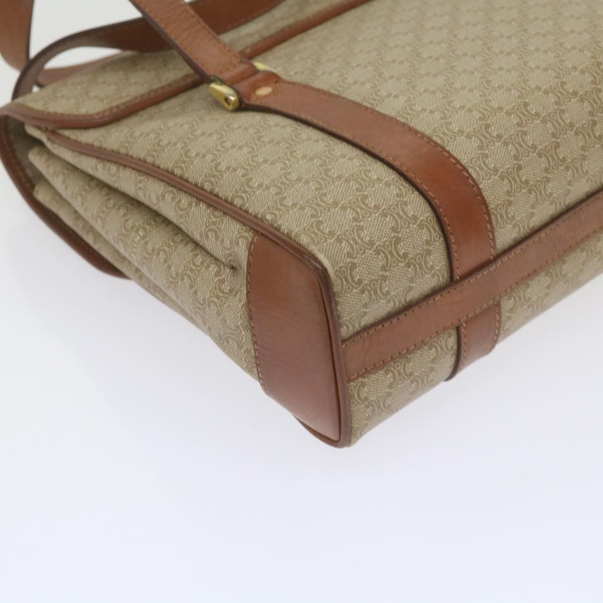 Celine Celine Vintage Macadam Canvas and Leather Size ONE SIZE - 10 Thumbnail