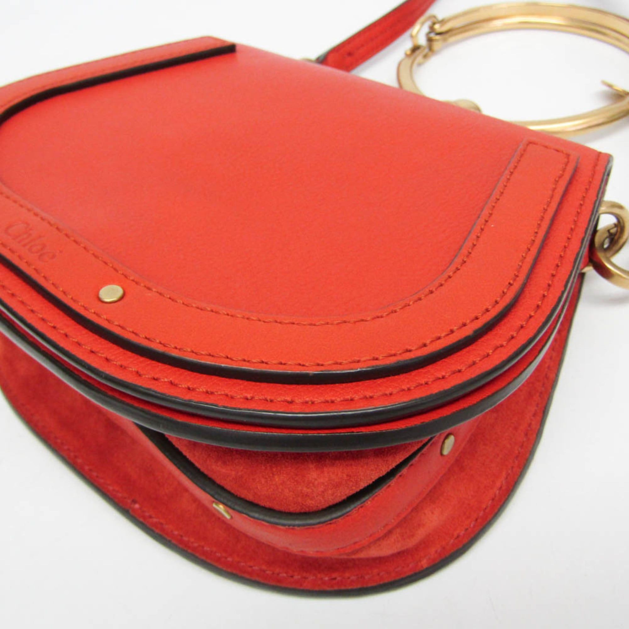 Chloe Chloe Nile Crossbody Bag Leather Size ONE SIZE - 8 Thumbnail