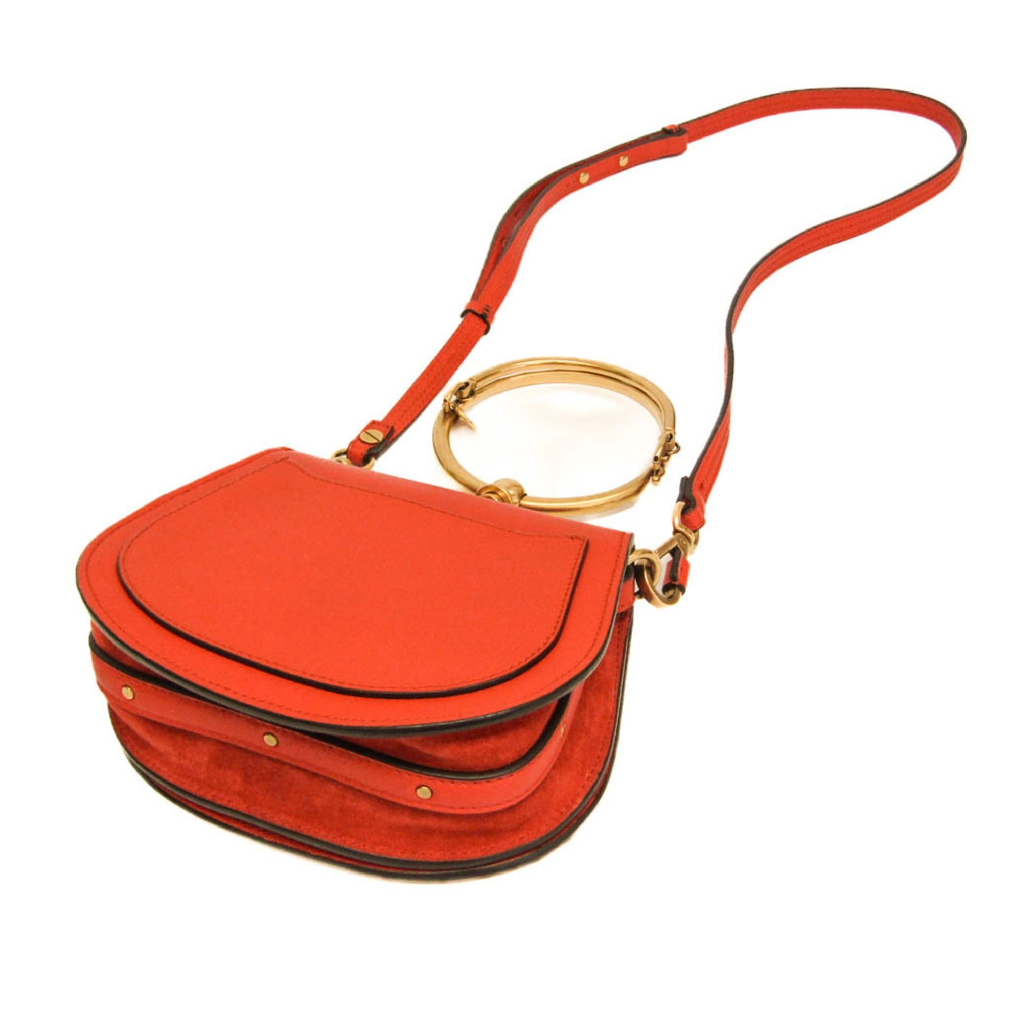 Chloe Chloe Nile Crossbody Bag Leather Size ONE SIZE - 6 Thumbnail