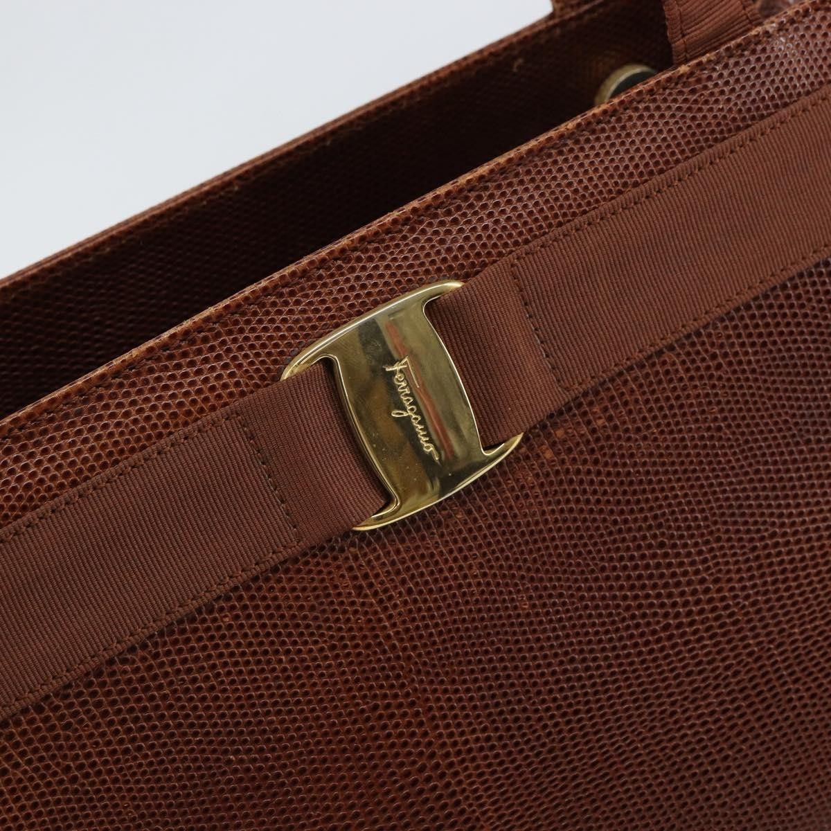 Salvatore Ferragamo Salvatore Ferragamo Vala tote Leather Size ONE SIZE - 12 Thumbnail