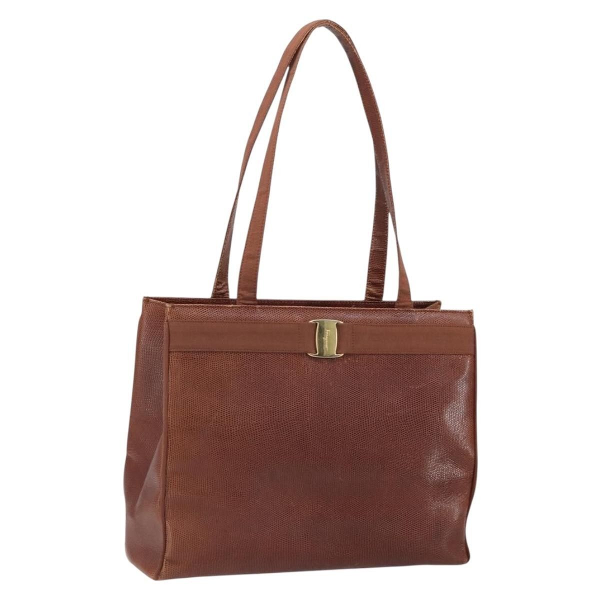 Salvatore Ferragamo Salvatore Ferragamo Vala tote Leather Size ONE SIZE - 17 Thumbnail