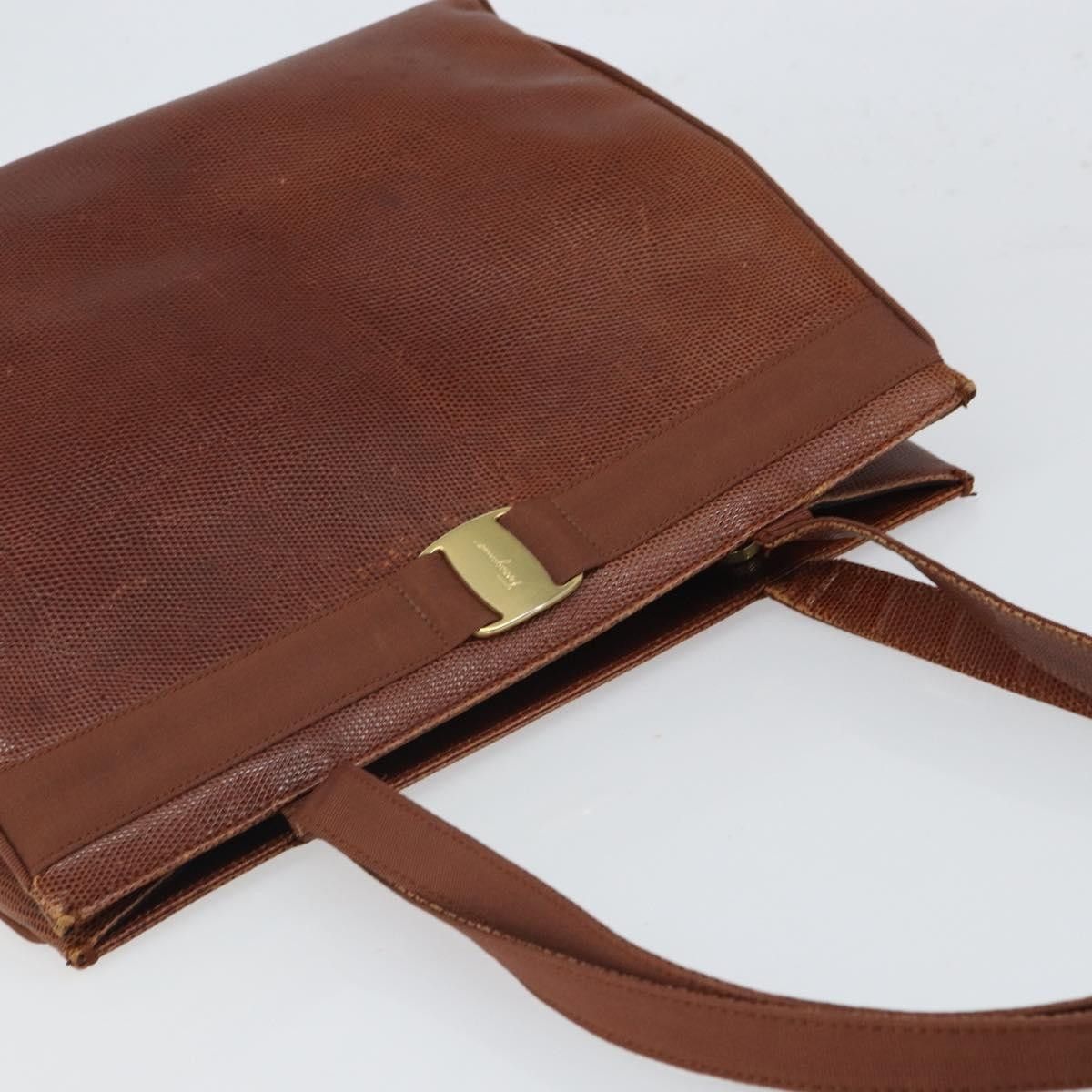 Salvatore Ferragamo Salvatore Ferragamo Vala tote Leather Size ONE SIZE - 14 Thumbnail