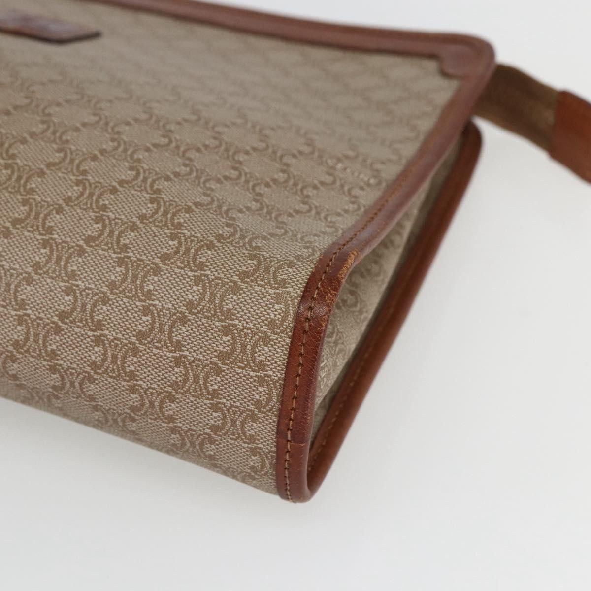 Celine Celine Macadam Pochette Canvas and Leather Size ONE SIZE - 8 Thumbnail