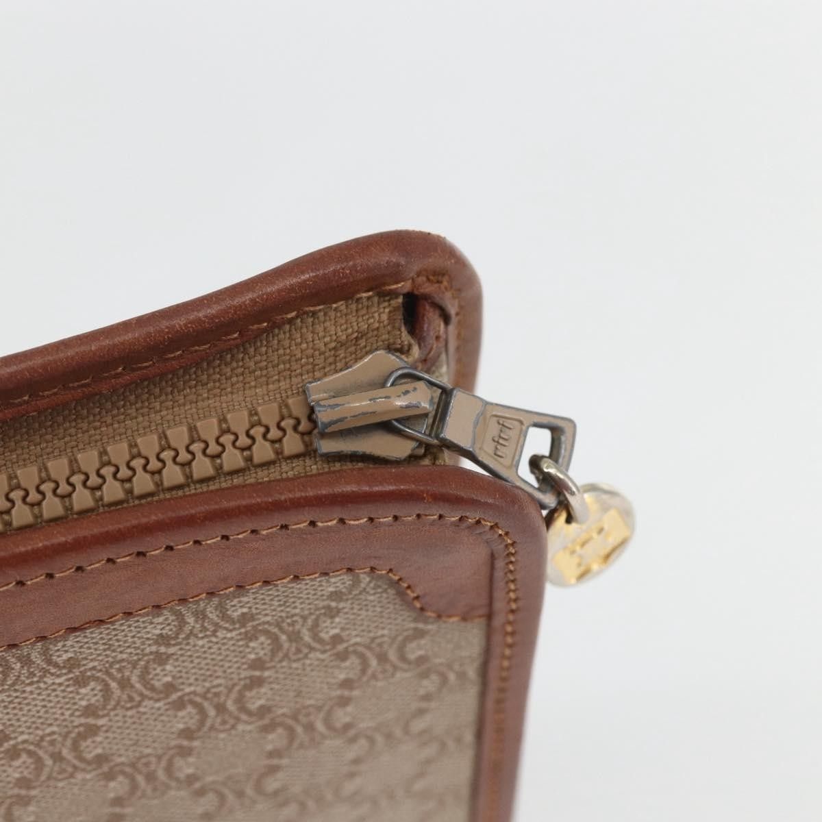 Celine Celine Macadam Pochette Canvas and Leather Size ONE SIZE - 11 Thumbnail