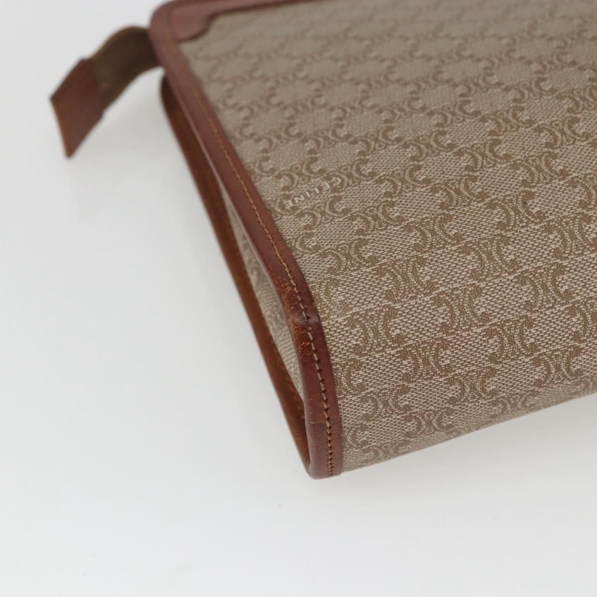 Celine Celine Macadam Pochette Canvas and Leather Size ONE SIZE - 10 Thumbnail