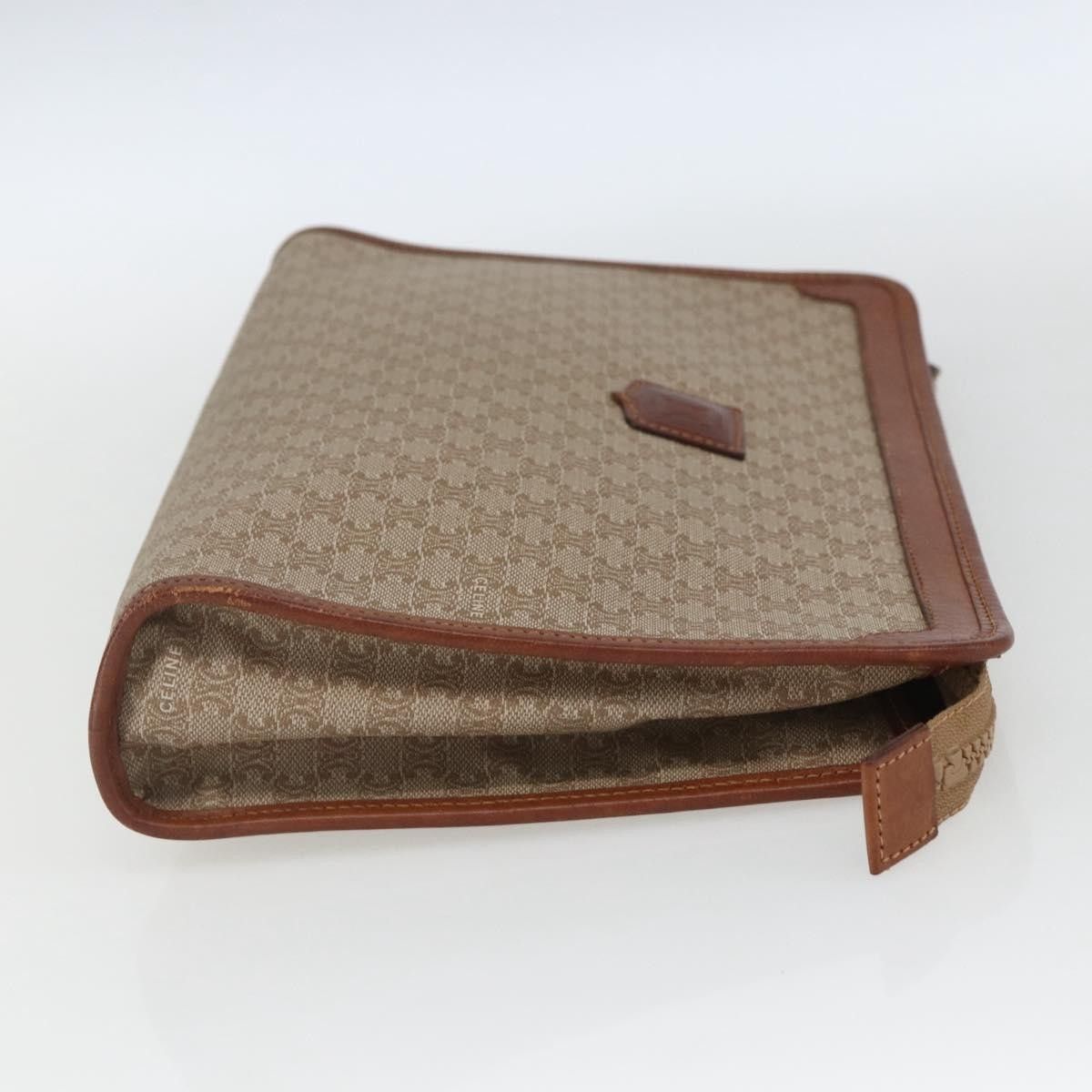 Celine Celine Macadam Pochette Canvas and Leather Size ONE SIZE - 4 Thumbnail