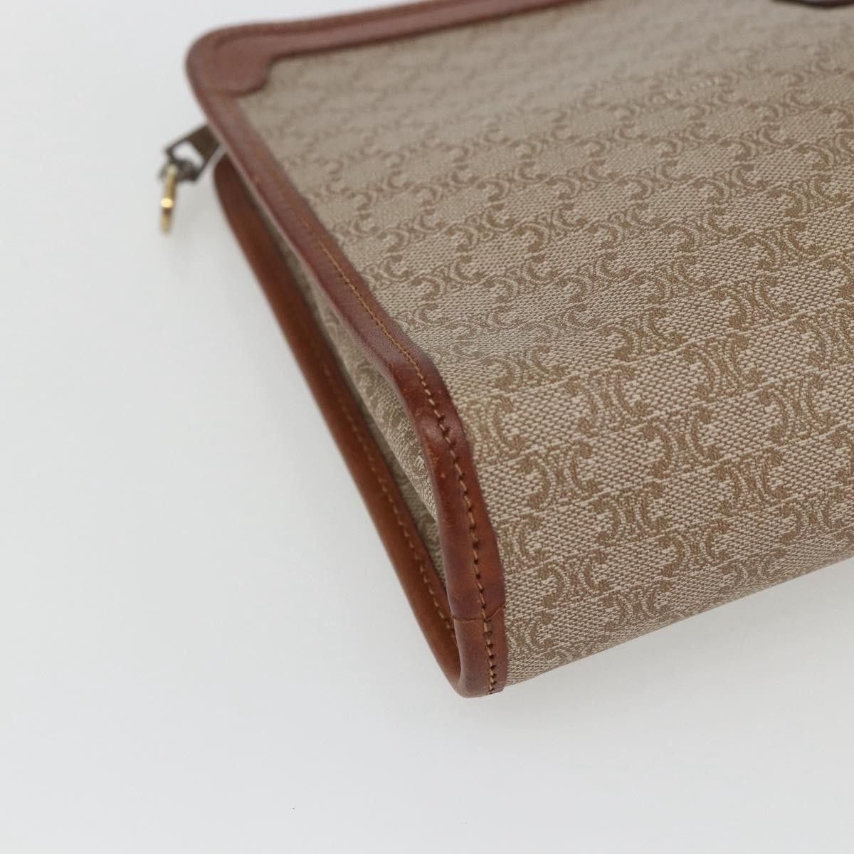 Celine Celine Macadam Pochette Canvas and Leather Size ONE SIZE - 7 Thumbnail