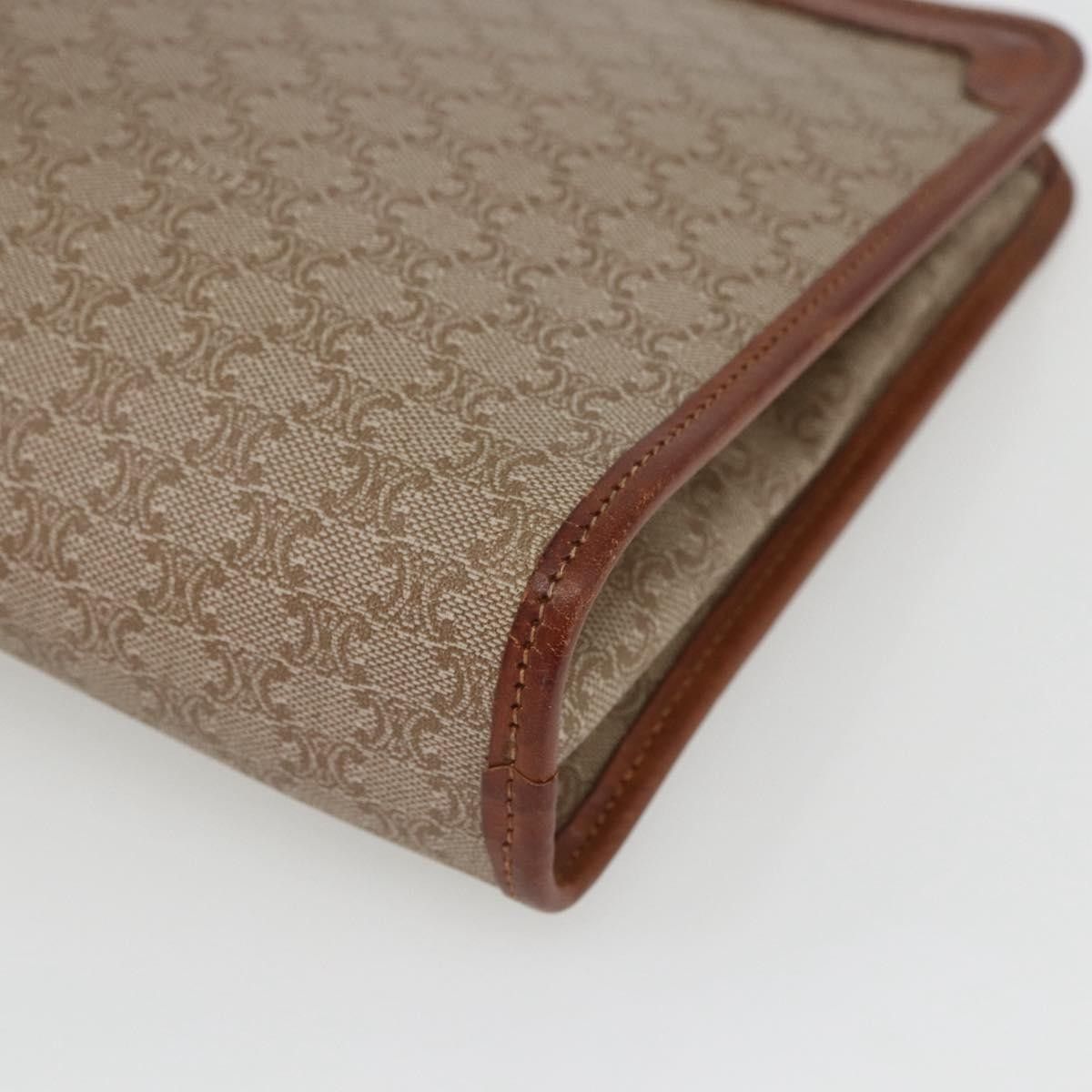 Celine Celine Macadam Pochette Canvas and Leather Size ONE SIZE - 9 Thumbnail
