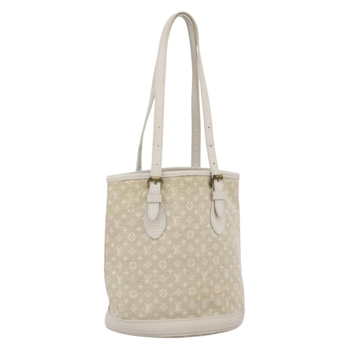 Louis Vuitton Louis Vuitton Petit Bucket Bag Mini Lin Size ONE SIZE - 15 Thumbnail