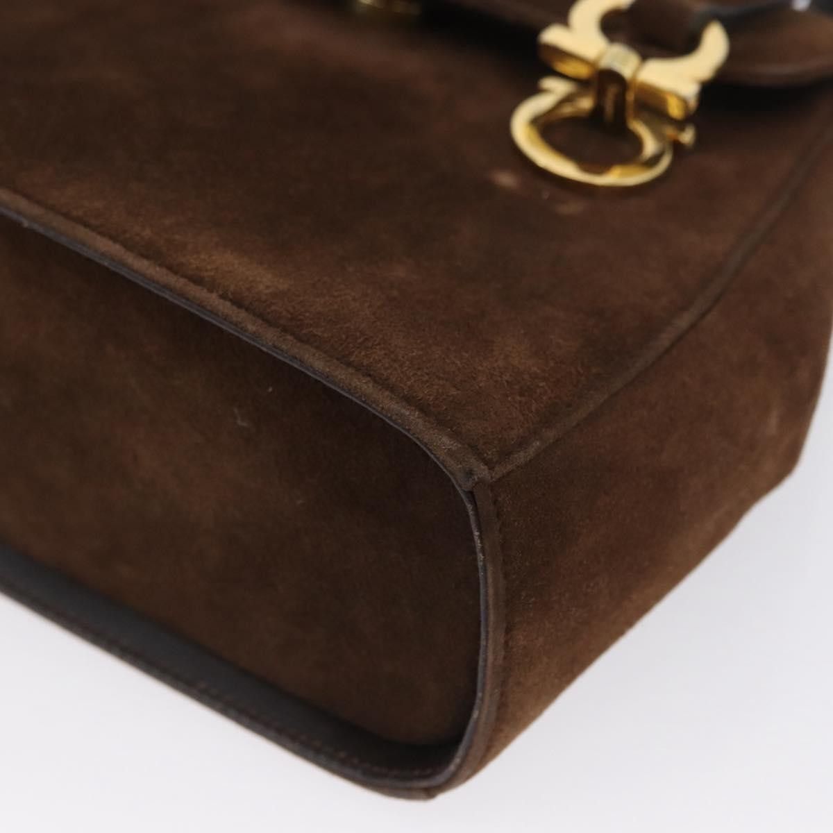 Salvatore Ferragamo Salvatore Ferragamo Gancini Suede Size ONE SIZE - 10 Thumbnail