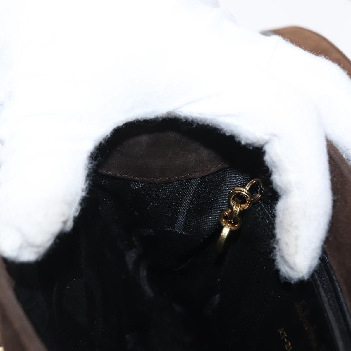 Salvatore Ferragamo Salvatore Ferragamo Gancini Suede Size ONE SIZE - 22 Thumbnail