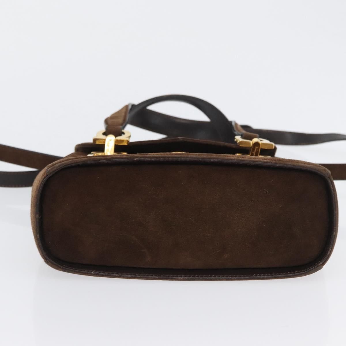 Salvatore Ferragamo Salvatore Ferragamo Gancini Suede Size ONE SIZE - 14 Thumbnail