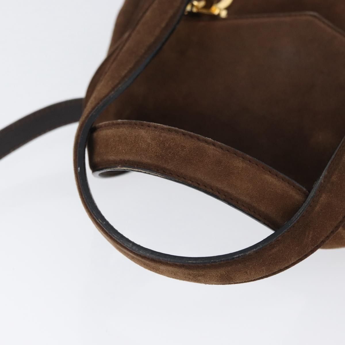 Salvatore Ferragamo Salvatore Ferragamo Gancini Suede Size ONE SIZE - 7 Thumbnail