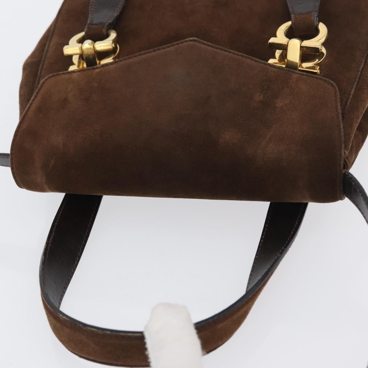 Salvatore Ferragamo Salvatore Ferragamo Gancini Suede Size ONE SIZE - 15 Thumbnail