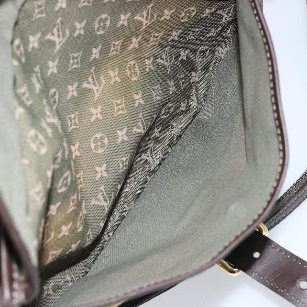 Louis Vuitton Louis Vuitton Marjorie Handbag Mini Lin Size ONE SIZE - 18 Thumbnail