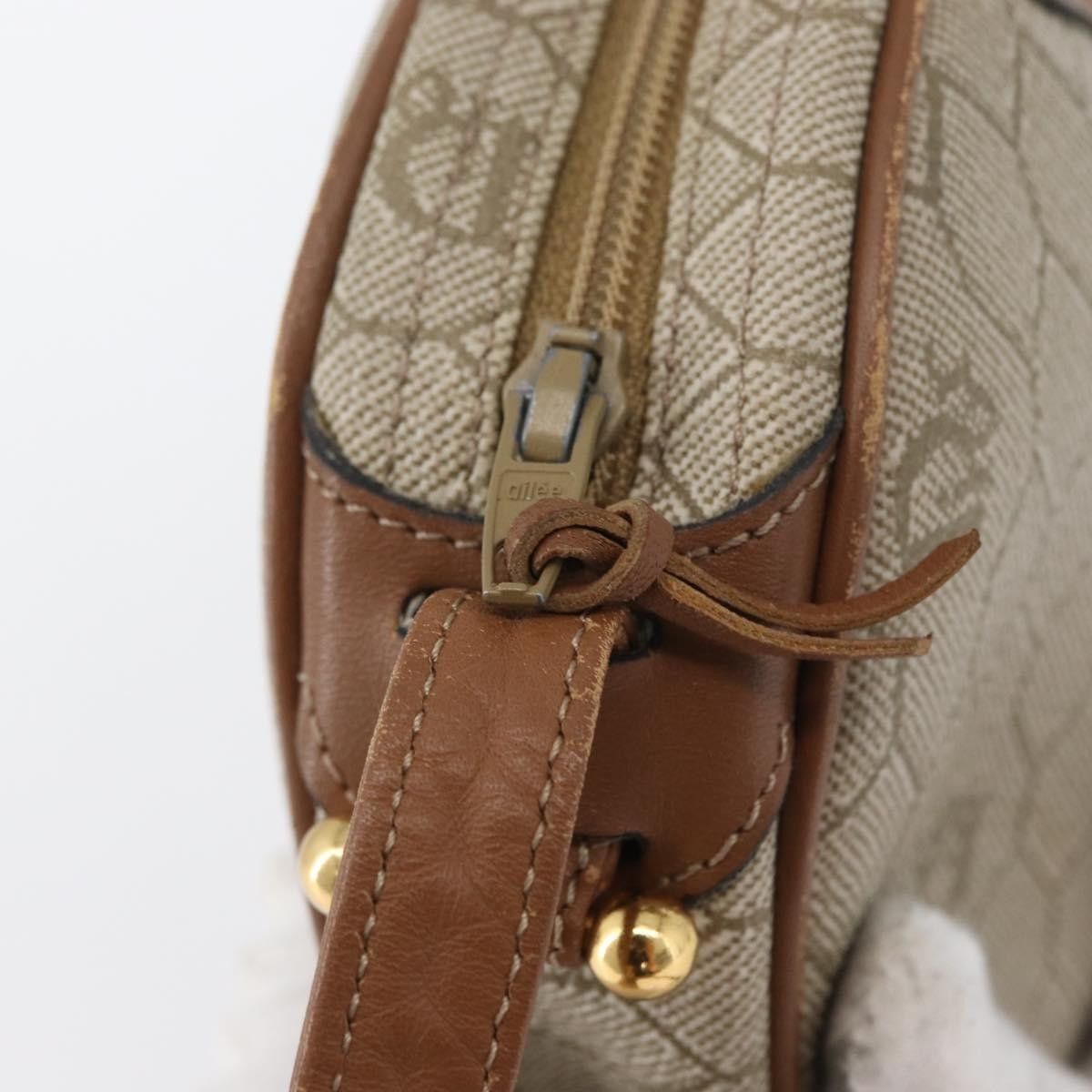 Dior Christian Dior Vintage Honeycomb Canvas and Leather Size ONE SIZE - 12 Thumbnail