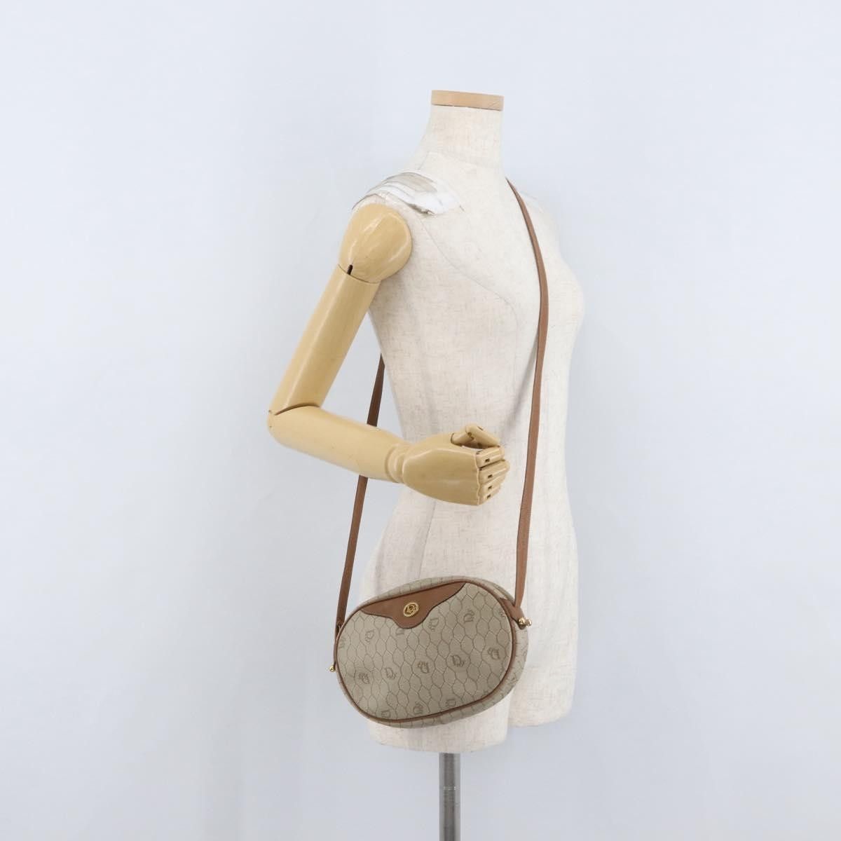 Dior Christian Dior Vintage Honeycomb Canvas and Leather Size ONE SIZE - 13 Thumbnail
