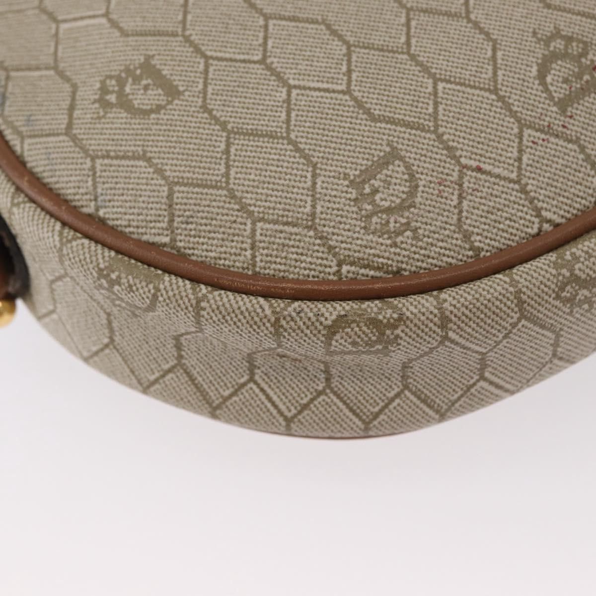 Dior Christian Dior Vintage Honeycomb Canvas and Leather Size ONE SIZE - 10 Thumbnail