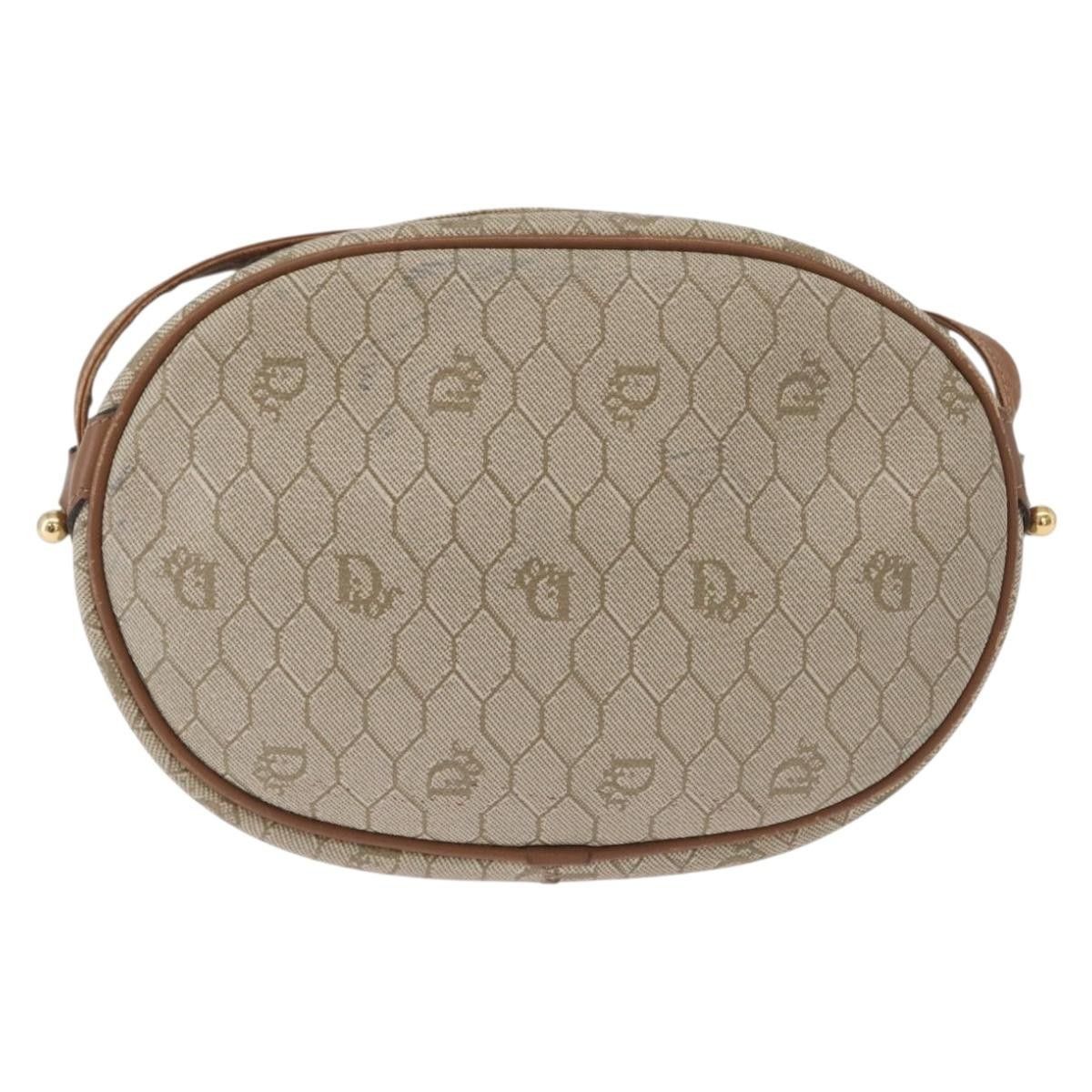 Dior Christian Dior Vintage Honeycomb Canvas and Leather Size ONE SIZE - 2 Thumbnail