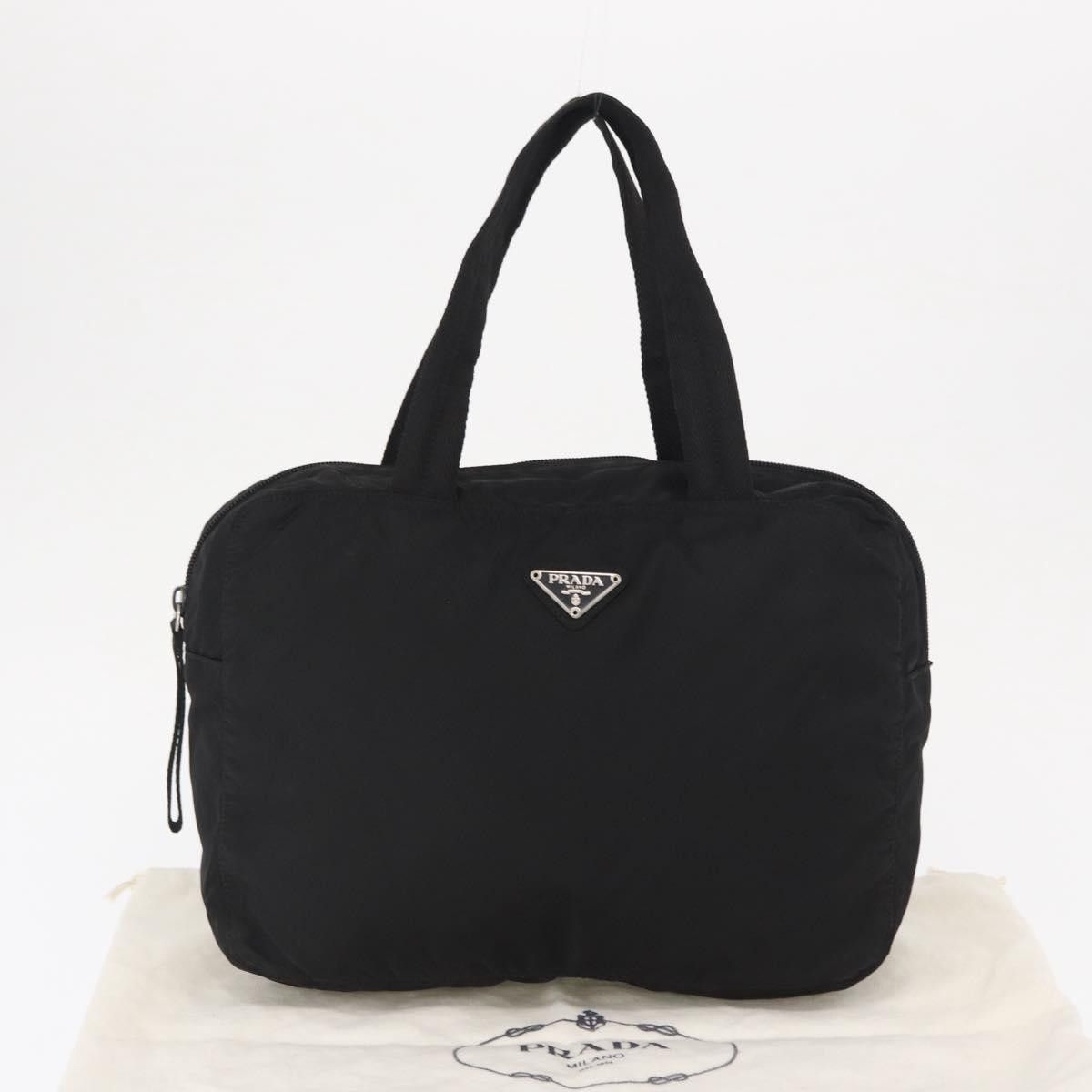 Prada Prada Vintage Zip Handbag Tessuto Size ONE SIZE - 14 Thumbnail