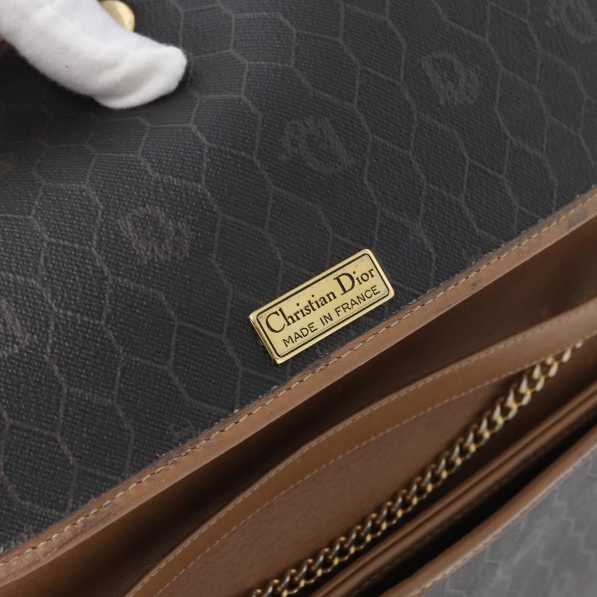 Dior Christian Dior Vintage Honeycomb chain Canvas Size ONE SIZE - 6 Thumbnail