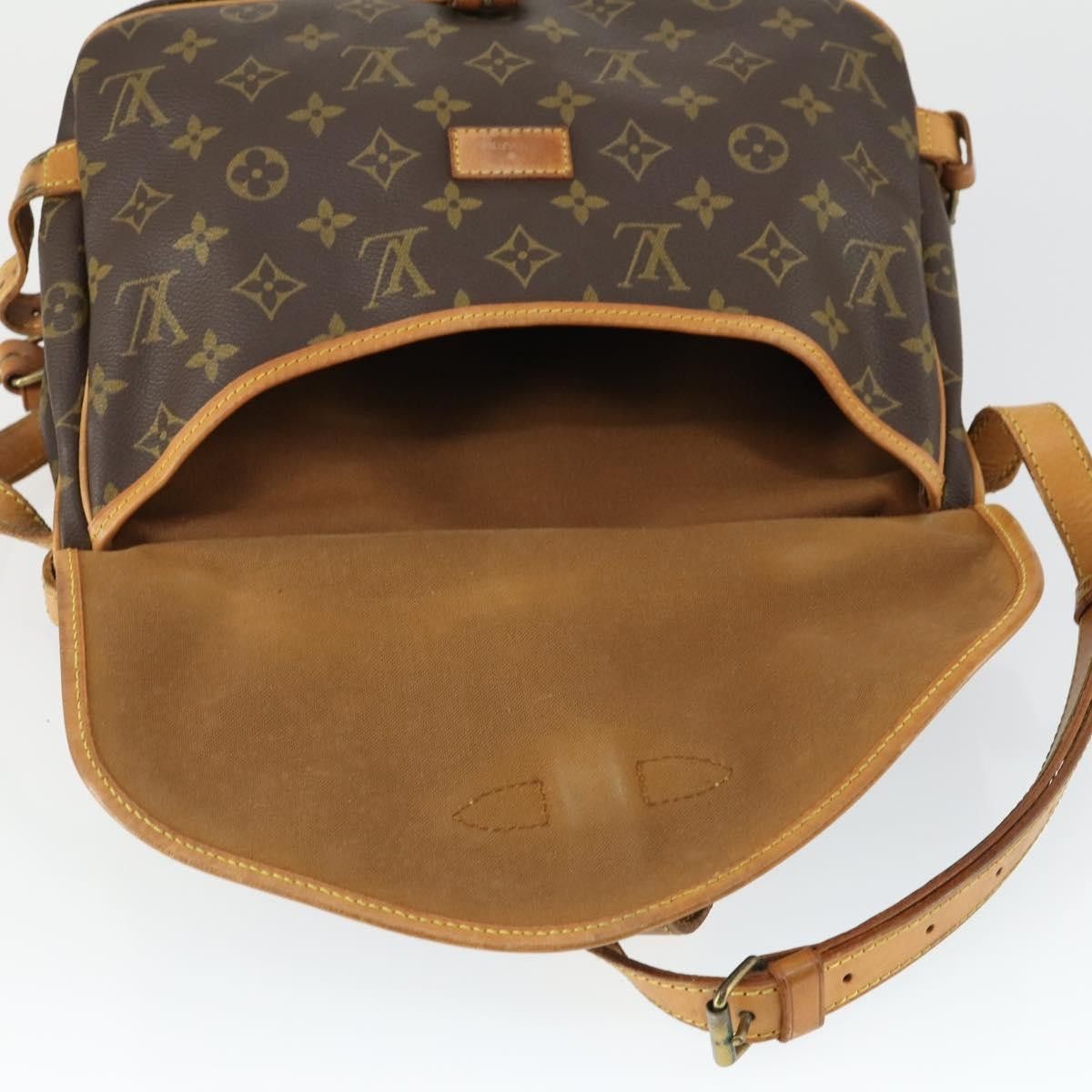 Louis Vuitton Louis Vuitton Saumur Handbag Monogram Canvas Size ONE SIZE - 21 Thumbnail