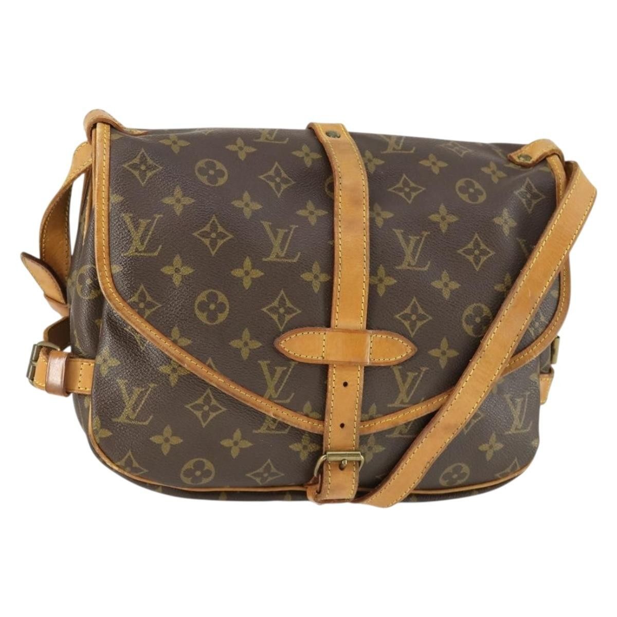 Louis Vuitton Louis Vuitton Saumur Handbag Monogram Canvas Size ONE SIZE - 16 Thumbnail