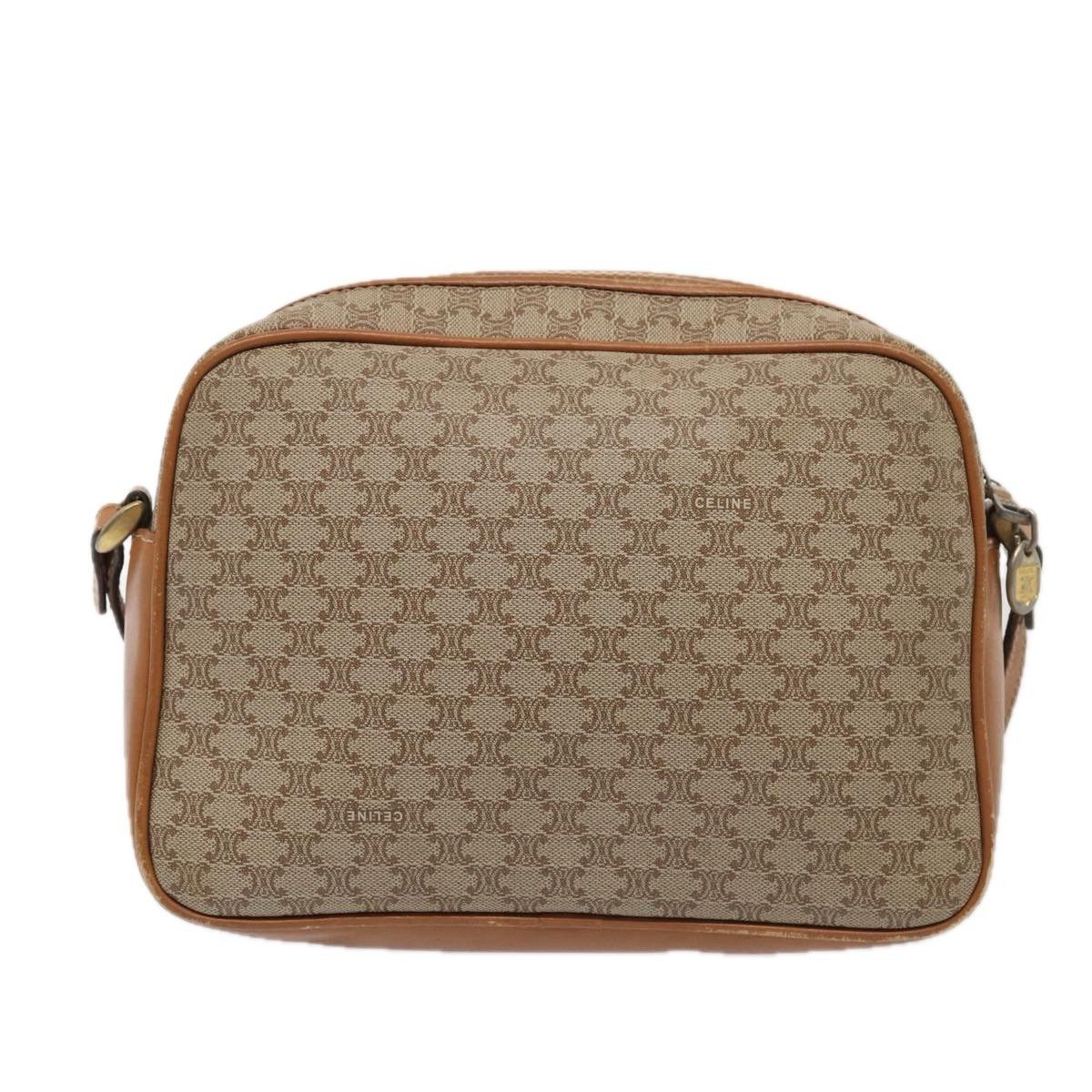 Celine Celine Vintage Macadam Canvas and Leather Size ONE SIZE - 2 Thumbnail