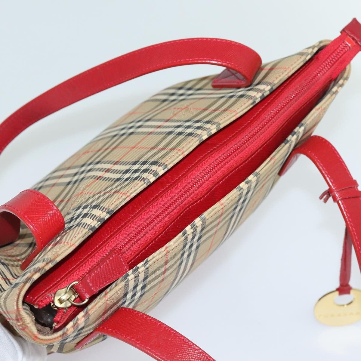 Burberry Burberry Nova Check Tote Canvas and Leather Size ONE SIZE - 16 Thumbnail