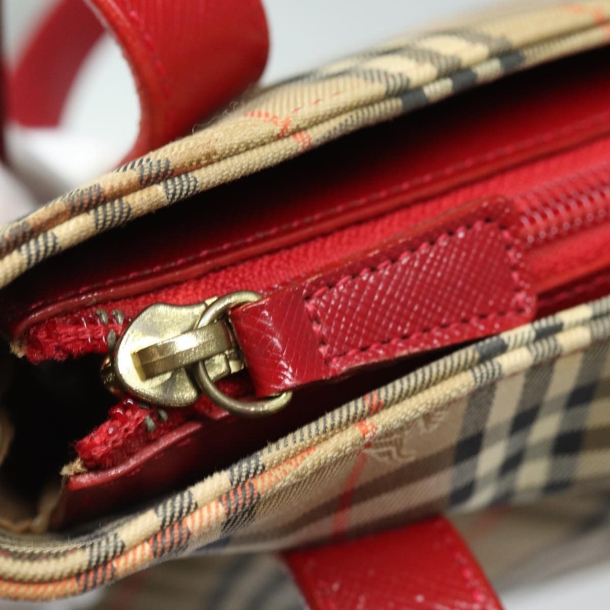 Burberry Burberry Nova Check Tote Canvas and Leather Size ONE SIZE - 12 Thumbnail