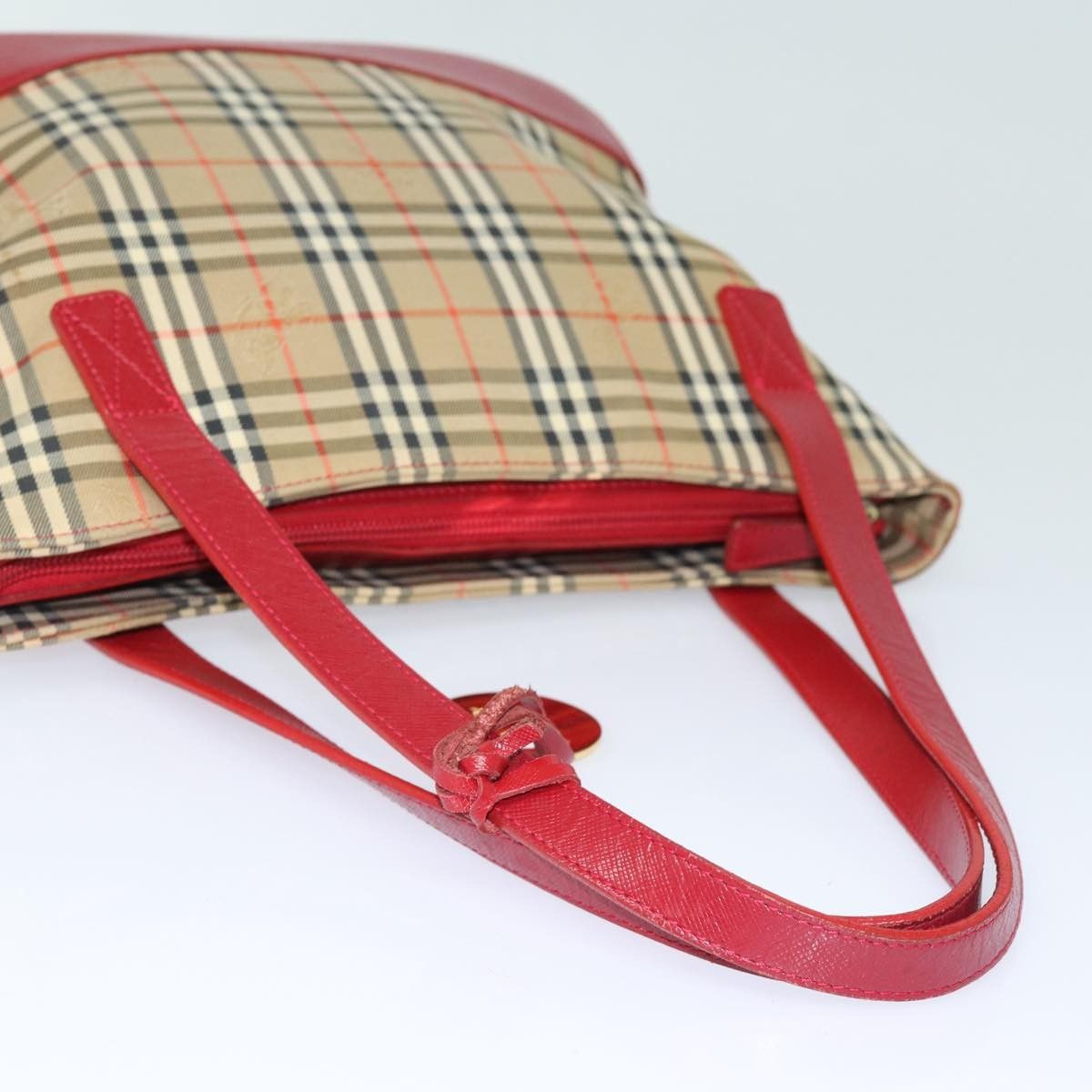 Burberry Burberry Nova Check Tote Canvas and Leather Size ONE SIZE - 17 Thumbnail