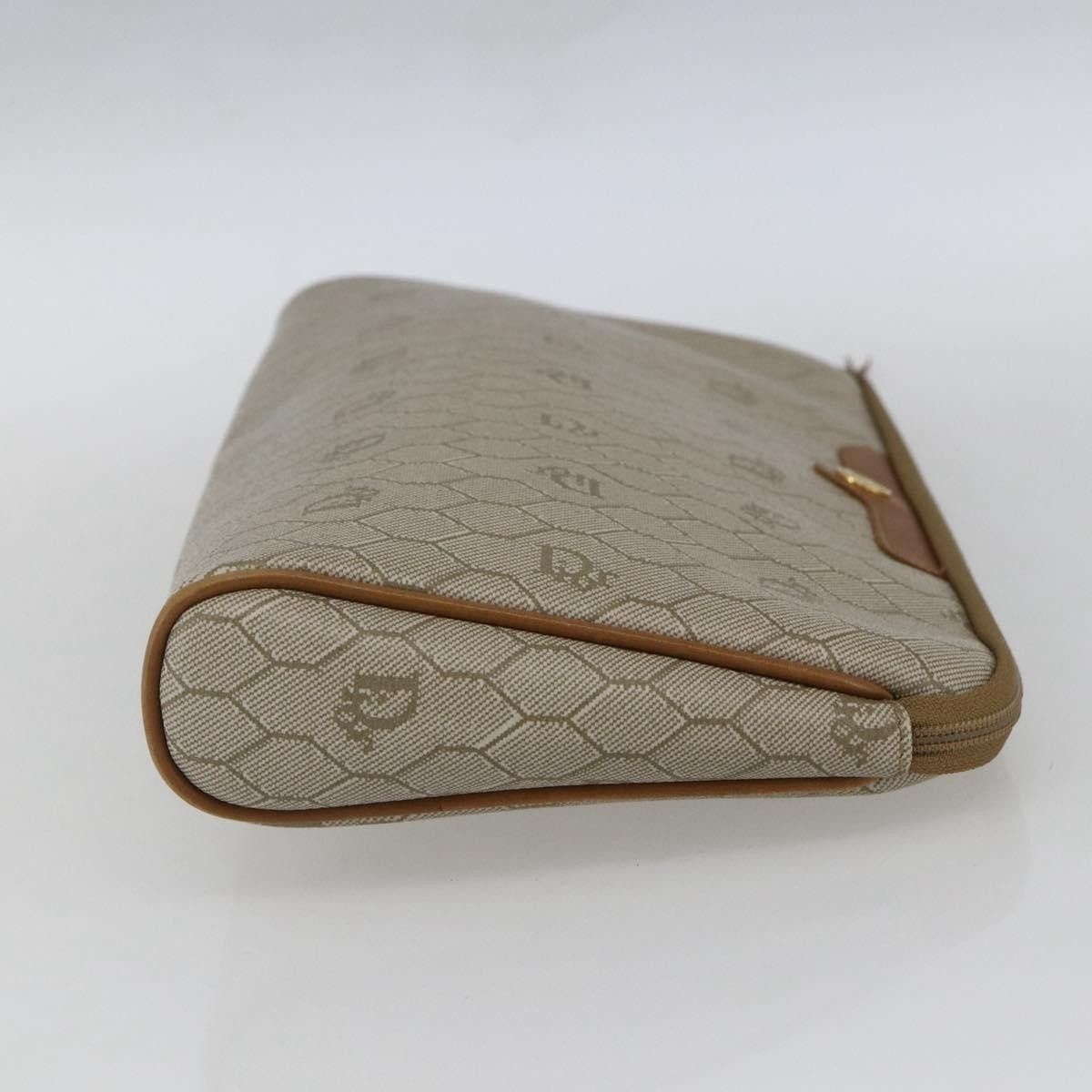 Dior Christian Dior Vintage honeycomb clutch Canvas Size ONE SIZE - 4 Thumbnail