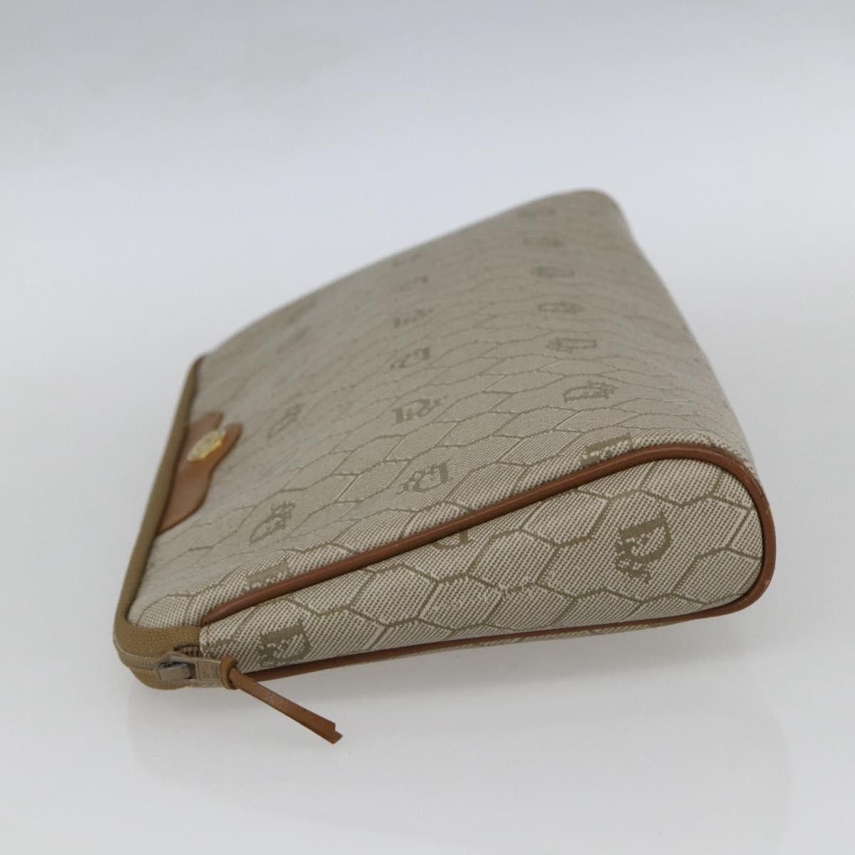 Dior Christian Dior Vintage honeycomb clutch Canvas Size ONE SIZE - 3 Thumbnail