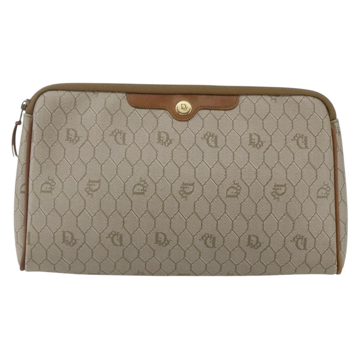 Dior Christian Dior Vintage honeycomb clutch Canvas Size ONE SIZE - 15 Thumbnail