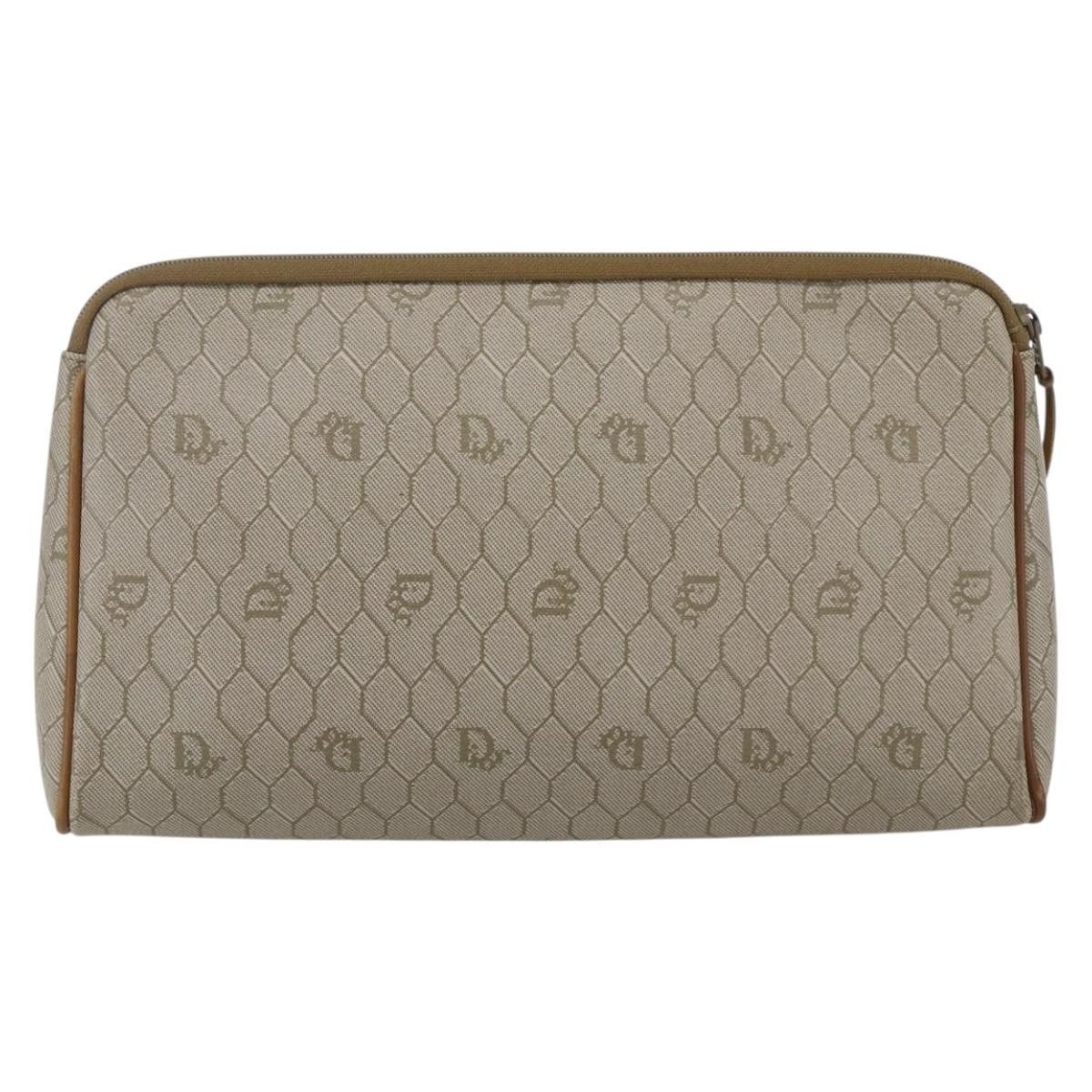 Dior Christian Dior Vintage honeycomb clutch Canvas Size ONE SIZE - 2 Thumbnail